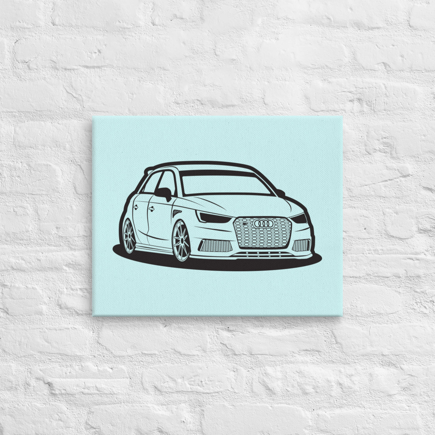 Custom Car Poster - Canvas poster