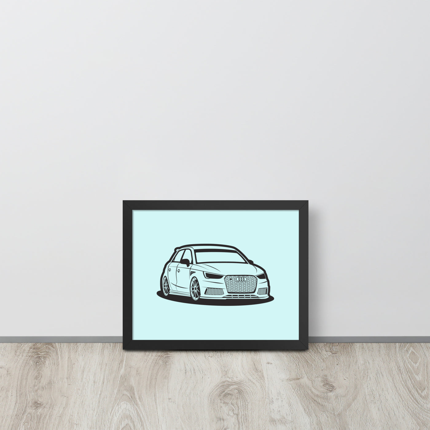 Custom Car Poster - Framed poster