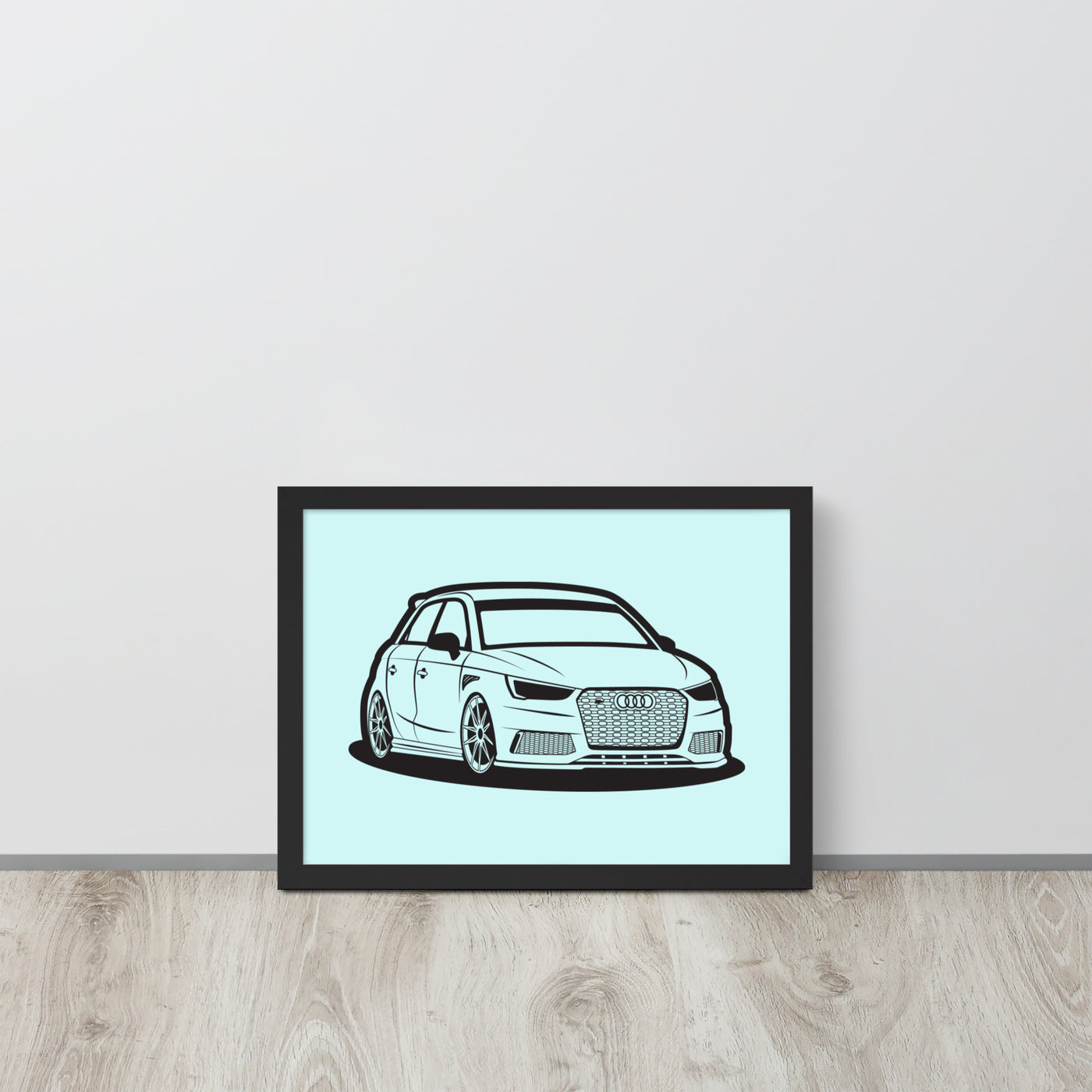 Custom Car Poster - Framed poster